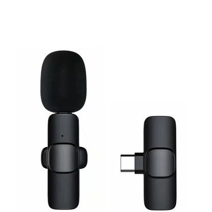 מיקרופון אלחוטי נייד להקלטות וידאו ואודיו