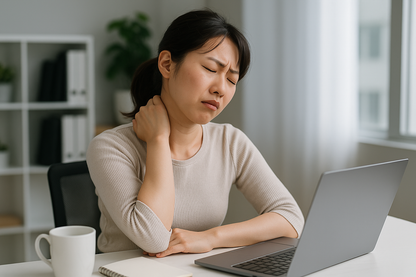 מעסה צוואר 6 גלגלות – טיפול טבעי לכאבי צוואר וכתפיים