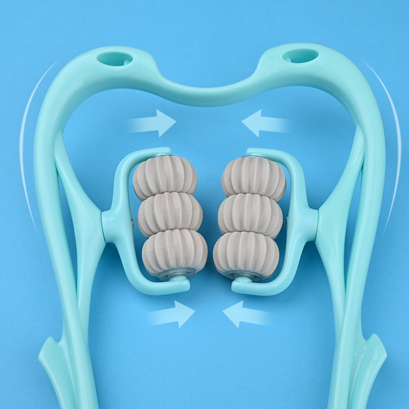 מעסה צוואר 6 גלגלות – טיפול טבעי לכאבי צוואר וכתפיים